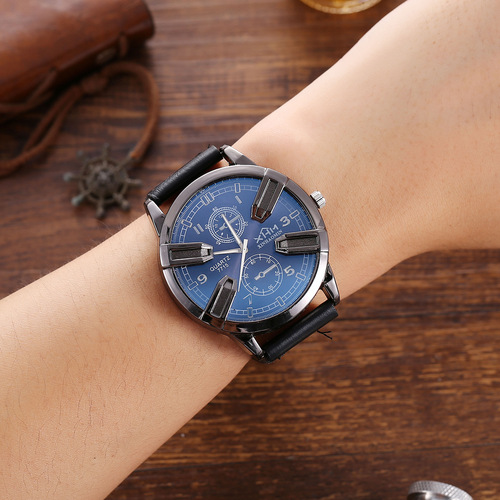 New men's business gift box set temperament belt watch pen necklace belt perfume power bank 6-piece set