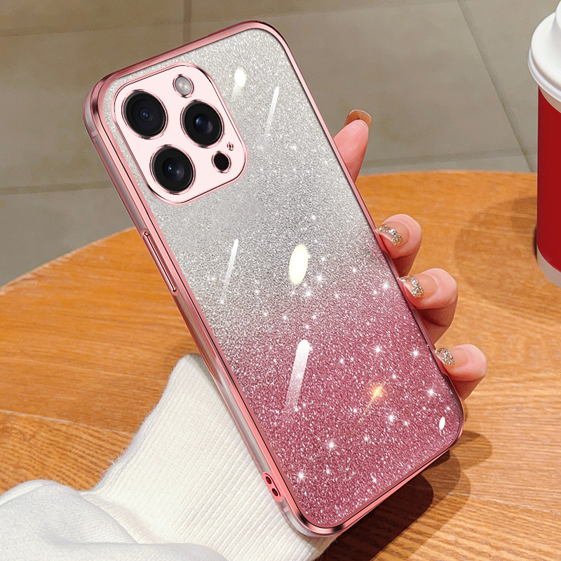 跨境适用红米A5手机壳电镀闪粉小米POCO F7Ultra软红米note14pro+|undefined