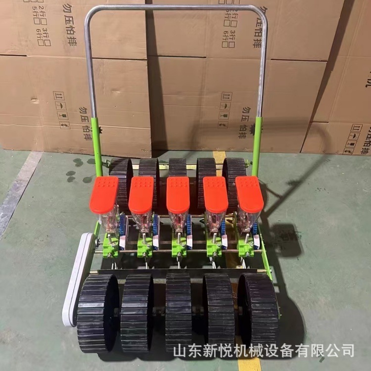 胡萝卜蔬菜播种机 行距可调甘蓝点播机 手推小粒种子精播机