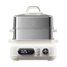 定制全不锈钢复古电蒸锅家用多功能蒸煮锅ins多层电煮锅电火锅