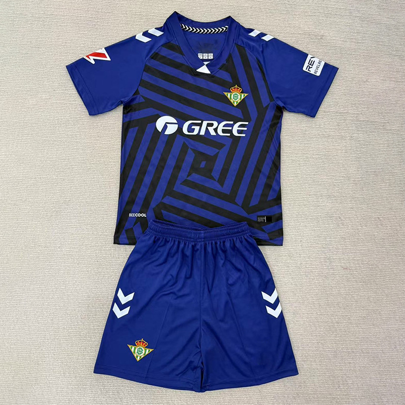 2526西甲联赛皇家马德里巴塞贝蒂斯soccer jerseys球迷版儿童套装|undefined