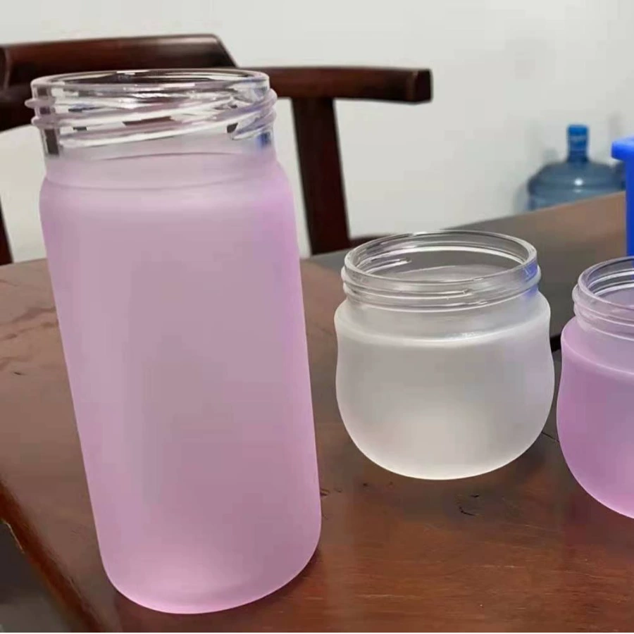 Стеклянная бутылка с силиконовым покрытием, стеклянная чашка с покрытием из нержавеющей стали, силиконовая пленка с керамическим покрытием, профессиональное распыление