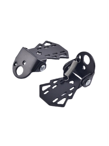 Bicycle rear seat, manganese steel pedals, mountain bikes, children's bicycles, foldable rear wheels, passenger pedal accessories