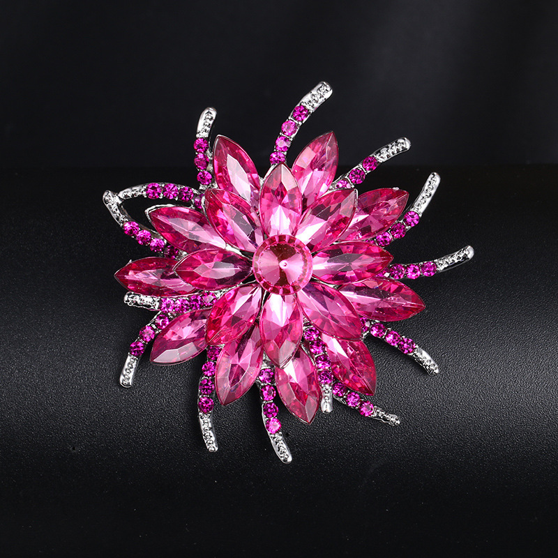 7938 로즈 레드 유리