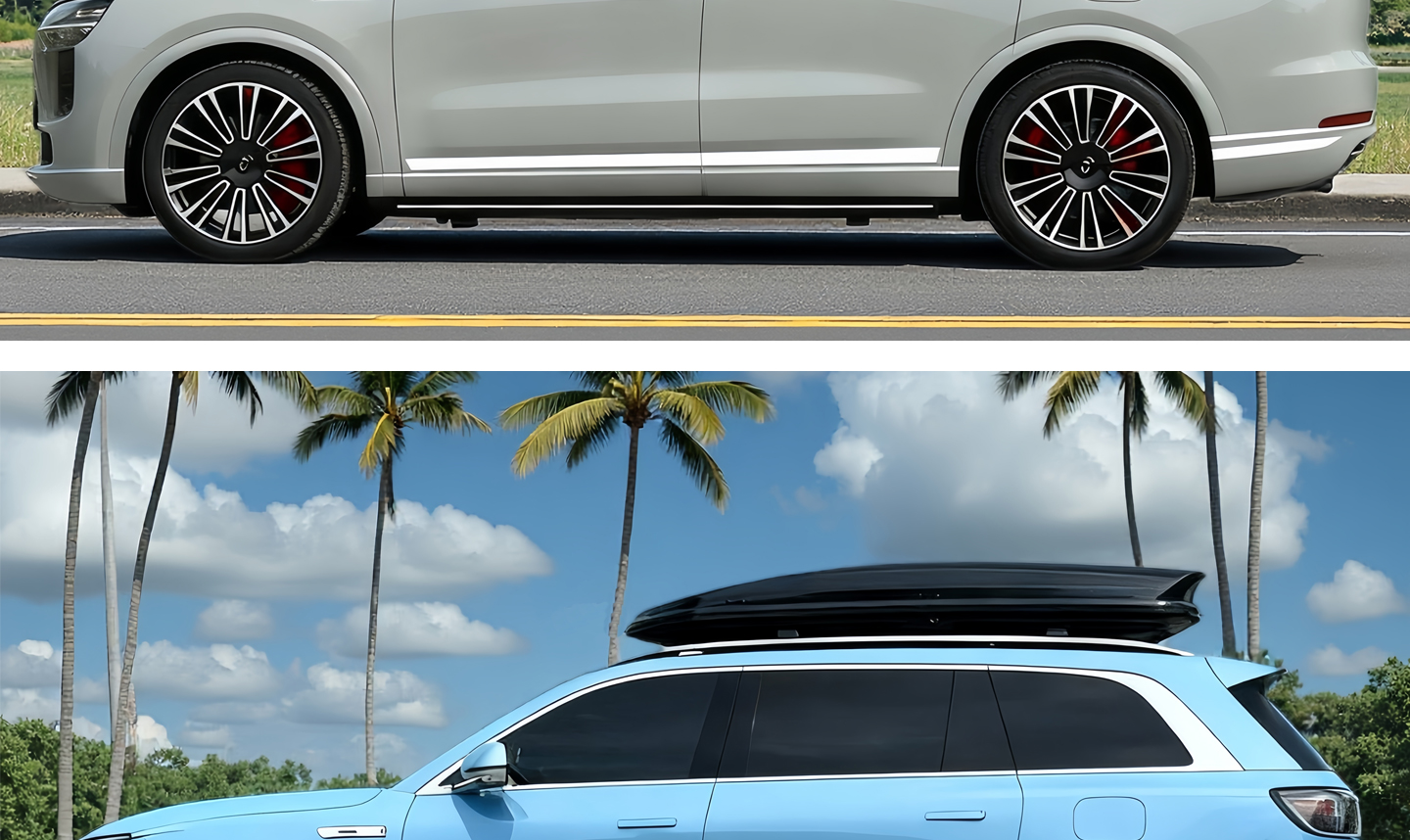 Car Roof Trunk Sedan Suv Universal Sunken Large Capacity Ultra-Thin Car Suitcase Luggage Rack