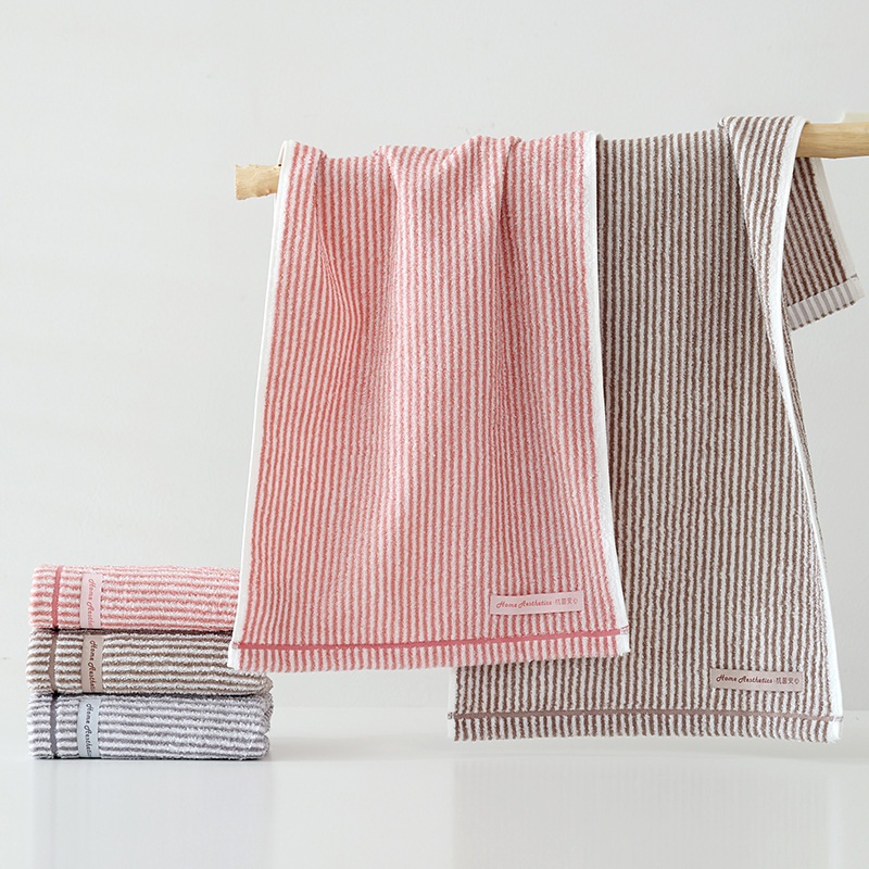 Jie Liya 100% Cotton Class a Absorbent Towel, Household Face Towel That Does Not Shed Lint