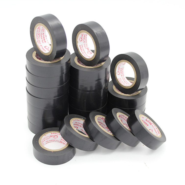 black insulation Electrical tape PVC waterproof Flame retardant electrician tape insulation tape An electric appliance wire adhesive tape