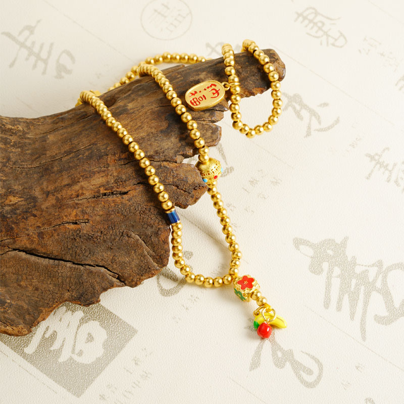 Pulseras de oro de verano de alta calidad de mujer Nafu hortenida plátano estrella larga cadena fábrica al por mayor