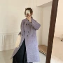 宽松保暖双面显瘦呢大衣