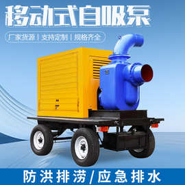 ZX自吸泵柴油机水泵机组抗旱排涝防汛抢险农业灌溉移动泵车