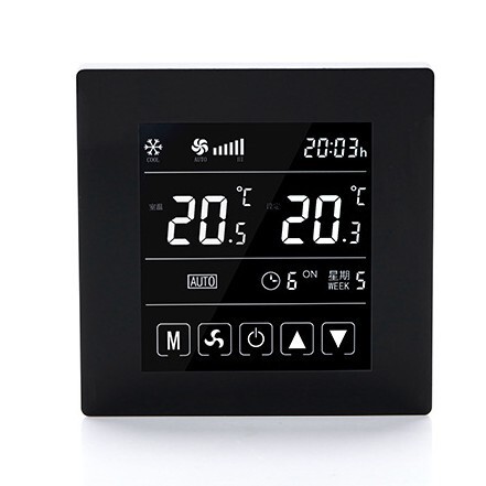 Fujian Yilin Ac/R3382 Central Air Conditioning/Underfloor Heating Thermostat - Optional 485 Communication - Wifi Host Linkage Fujian Yilin Ac/R3382 Central Air Conditioning/Underfloor Heating Thermostat - Optional 485 Communication - Wifi Host Linkage