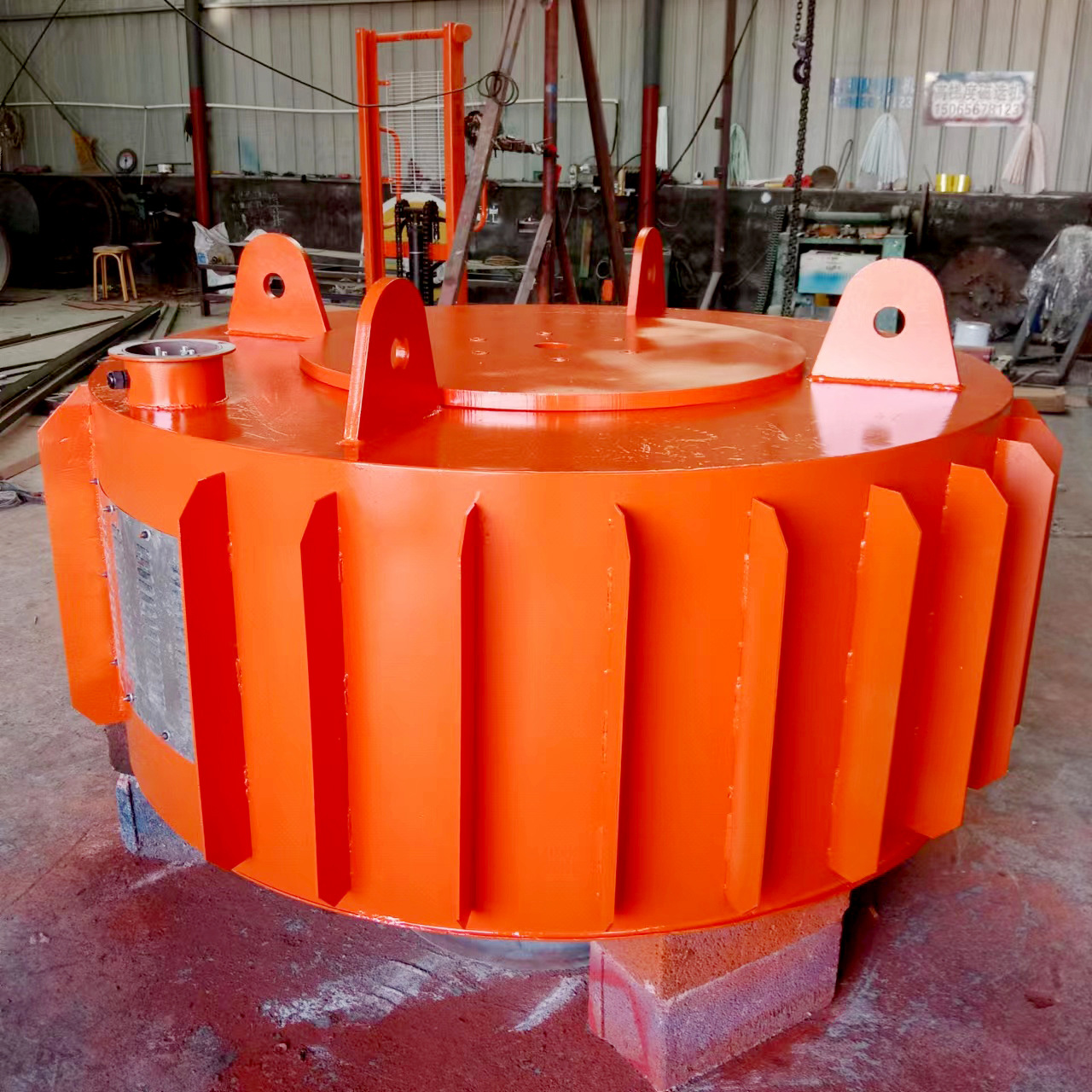 厂家现货RCDB悬挂式干式电磁除铁器 矿山用电磁除铁器配件