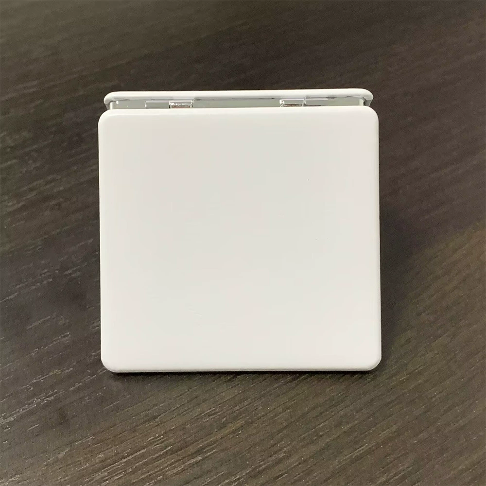Handheld Folding Mirror (Hello Kitty) Cute Custom Print, Compact 7.1×6.7 cm for Students