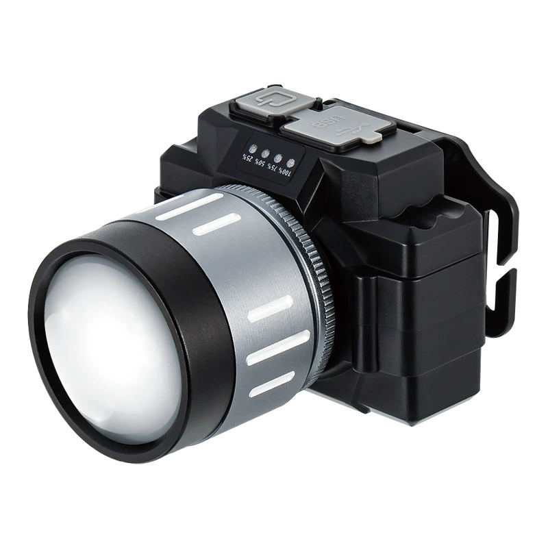 Трансграничный новый T6 телескопический фокус затемненные фары type ночная рыбалка супер яркий свет на открытом воздухе кемпинг работает шахтерский свет