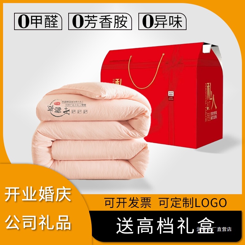 25 Autumn and Winter New Products Company Event Promotion Annual Meeting Gifts Winter Quilts Opening Wedding Gifts Spring & Fall Quilt Gift Boxes