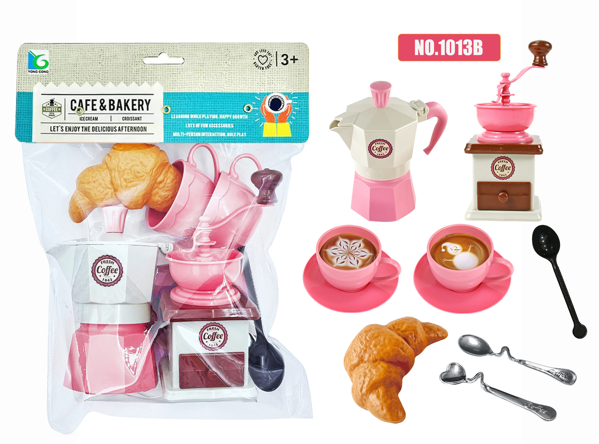 Juguetes de mesa de simulación para niños camping picnic basket set postre de té de la tarde juguetes de cocina de simulación