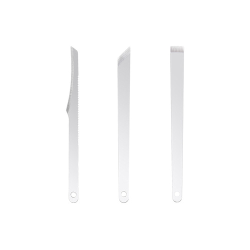 A full set of stainless steel foot care tools, including a callous remover and heel file, wholesale factory price.