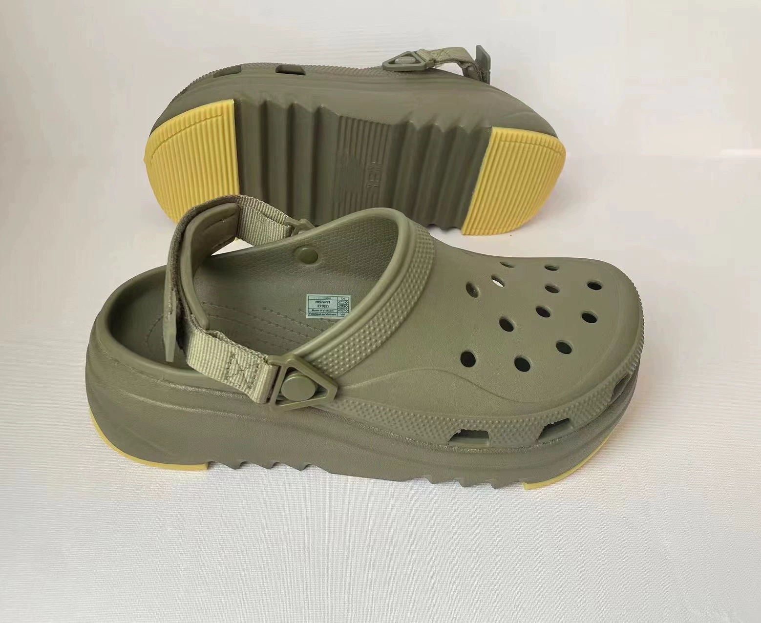 Новые Croc обувь Beach Orion Баотоу мужская и женская лето outdoor высота утолщенная подошва антиискользящие сандалии и шлепанцы тренд одобрение
