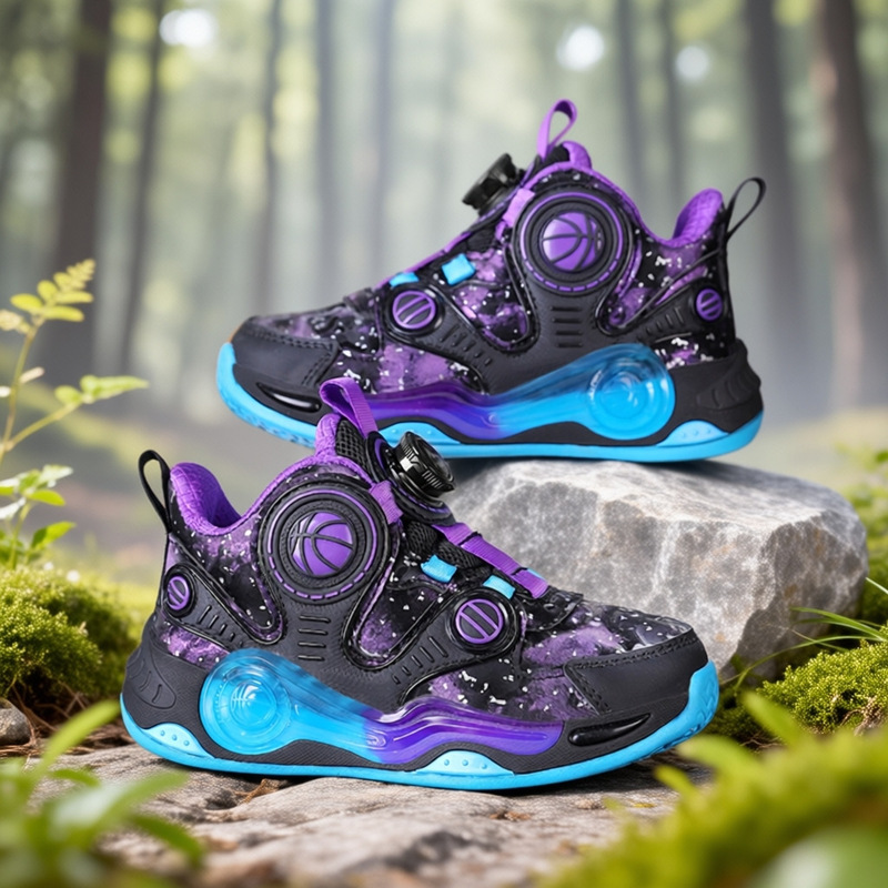 Boys' 2025 New Non-Slip Children's Sports Shoes, Youth Warm and Durable Basketball Shoes, Trendy Boys' 2025 New Non-Slip Children's Sports Shoes, Youth Warm and Durable Basketball Shoes, Trendy