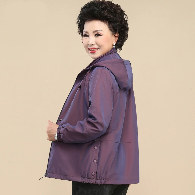 Куртка для мамы, весеннее trench coat, западный стиль, коллекция 2023 года, 50 лет, для среднего возраста