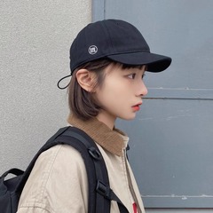 オリジナルの帽子は日本のファッションブランドの小さい軒の柔らかい頂のアヒルの舌の帽子の女性の春の夏の韓国版の街頭の百合の野球の帽子の男性の潮です。