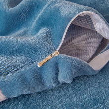 牛奶绒被套单件法兰绒A类双面绒超厚保暖单双人宿舍珊瑚绒1.8被罩