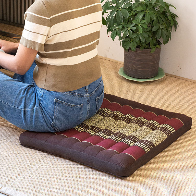 Southeast Asia Home Accessories Thailand Cotton Cushion Chair Cushion Breathable Fabric Futon Sofa Cushion Bay Window Floor Cushion Southeast Asia Home Accessories Thailand Cotton Cushion Chair Cushion Breathable Fabric Futon Sofa Cushion Bay Window Floor Cushion