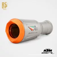 RS KTM1290GT дорожная модифицированная специальная выхлопная труба из титанового сплава AR прямая труба хвостовой глушитель оранжевый рот