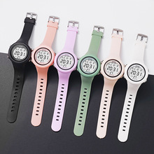 网红独角兽爆款多功能电子手表男女学生运动风初高中闹钟潮流时尚