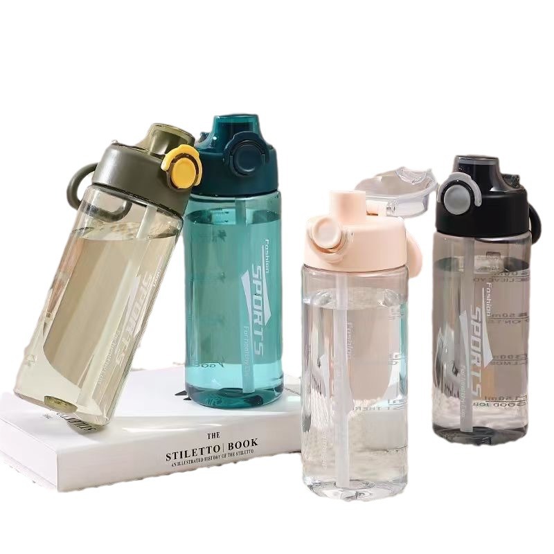 Futong 715 nueva gran capacidad 850ml botella de agua deportes al aire libre viajes fitness universal portátil plástico taza de agua