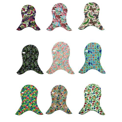 Facekini swimming sunscreen mask for men and women playing in the water, diving, outdoor swimming cap, anti-UV face protection, neck protection headgear