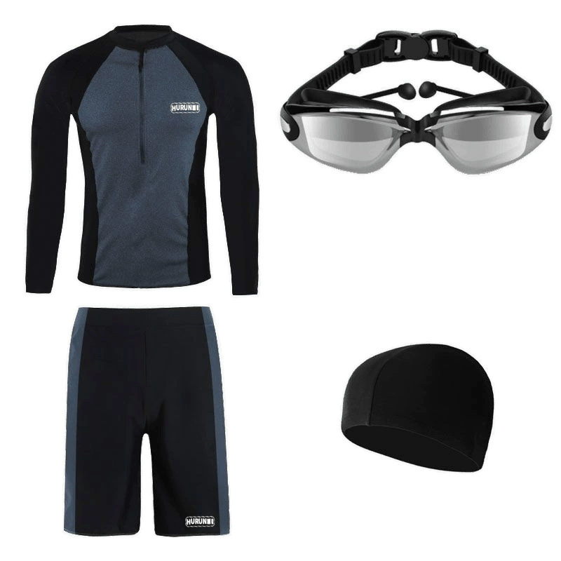 Swimwear, quick dry long-sleeve for swimming for training, sun protection