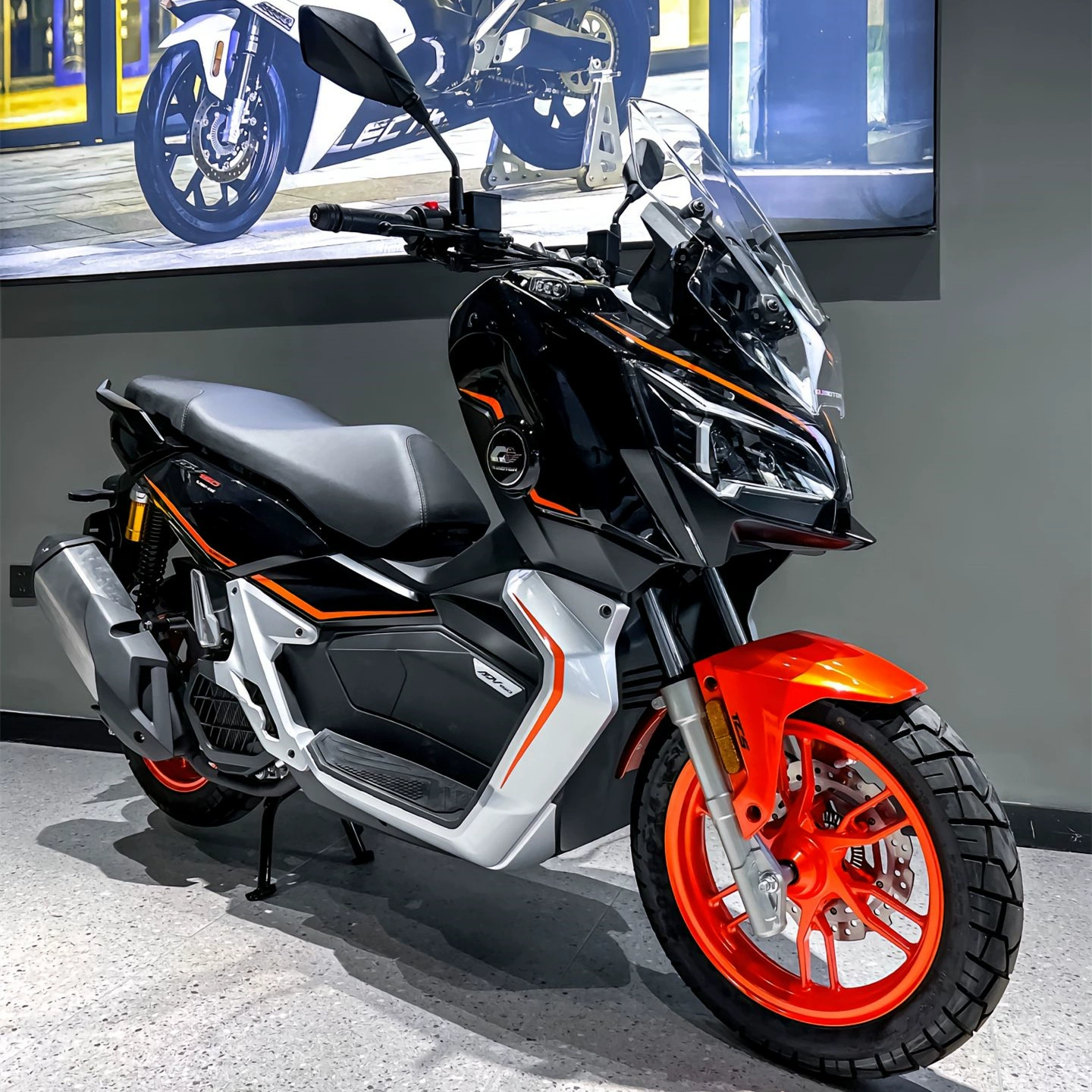 Новый скутер Qianjiang QJ Hong 150 ADV Dayang V Rui ADV150 мужской транспорт внедорожный мотоцикл на топливе