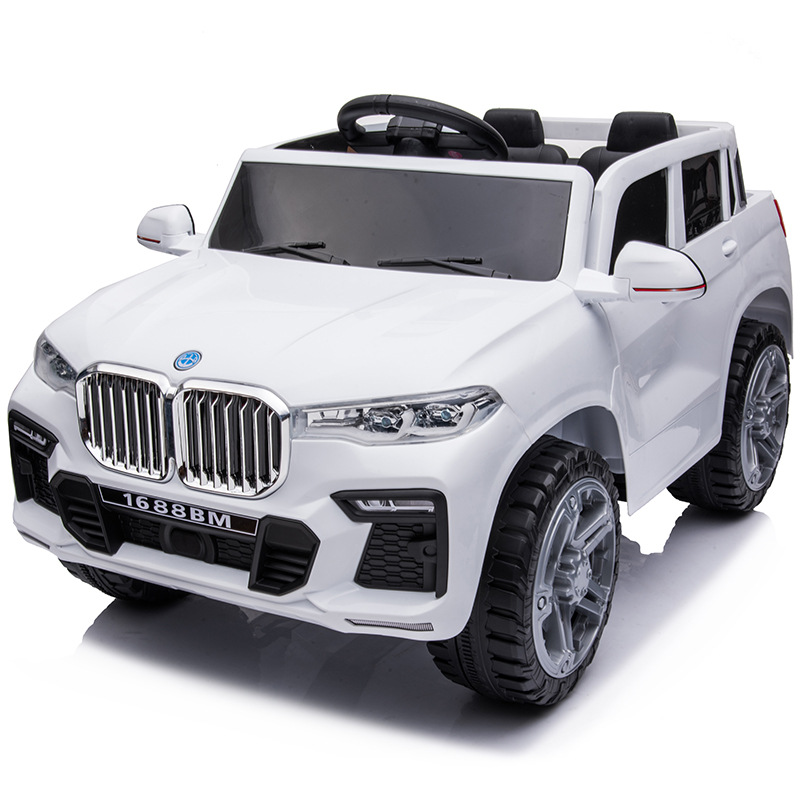 Pickup para niños, coche eléctrico de control remoto para niños, bicicleta eléctrica de cuatro ruedas para sentarse