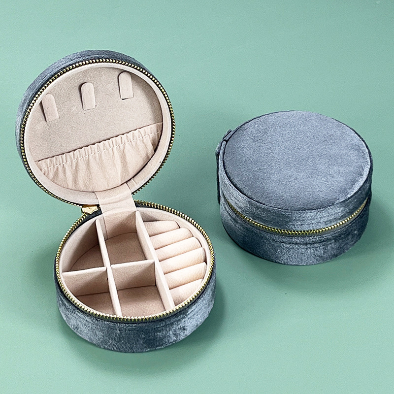 Gris perlado redondo; 10x10x5cm