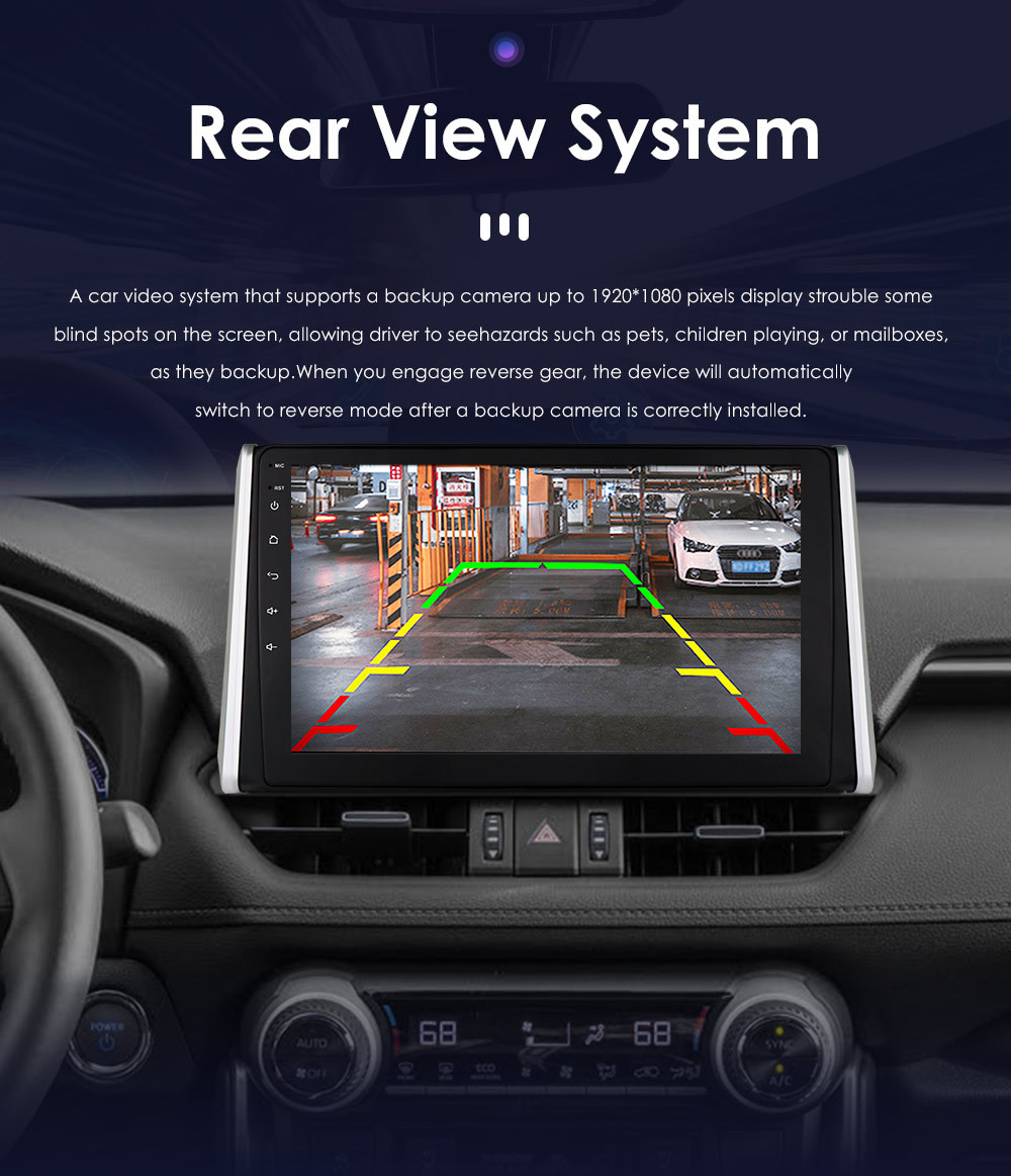 Suitable for 18-20 Toyota Rav4 Navigation Car All-In-One Wireless Carplay Smart Car Navigator