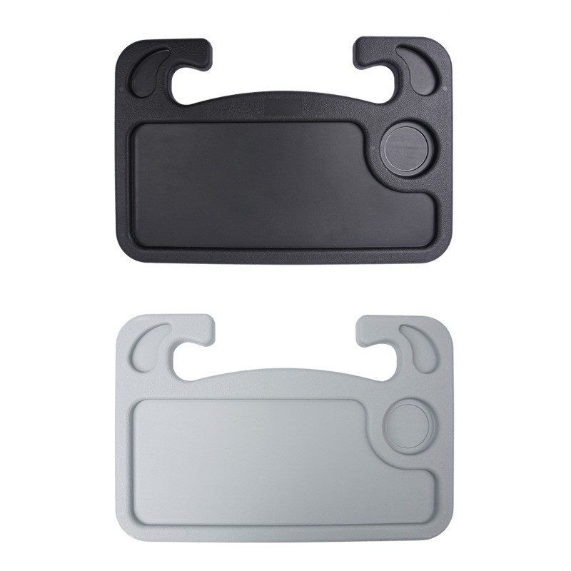Mesa portátil para coche, tablero multifuncional de volante, escritorio de trabajo y bandeja de comida