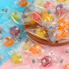 Sweet and Sour Vitamin C Juice Candy 115g, Mixed Fruit Hard Candy with Independent Packaging, Assorted Candy Snack
