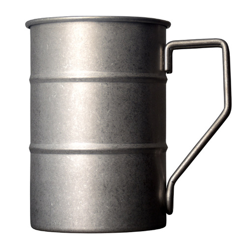 Outdoor 304 stainless steel Marco cup, industrial style retro old creative coffee camping picnic beer cup