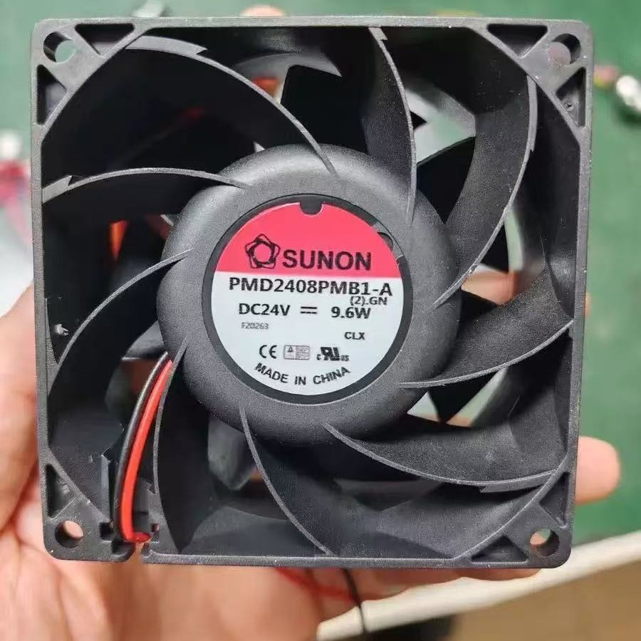 PMD2408PMB1-A全新SUNON建准8038 24V 9.6W 变频器大风量散热风扇