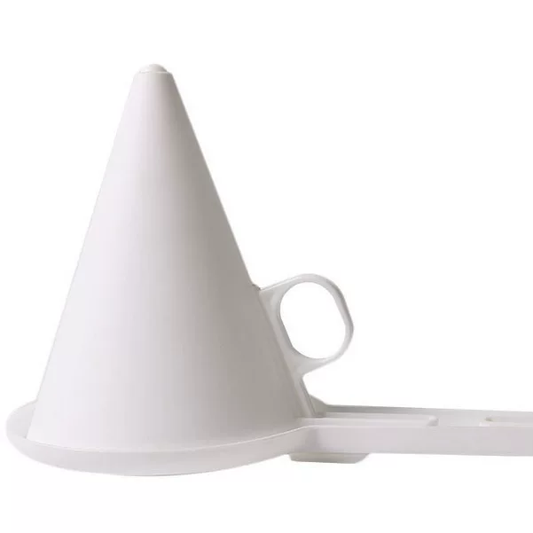Handheld cream acrylic funnel, (Cross-border trading)