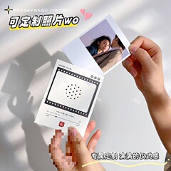 ✅ クリエイティブ録音グリーティングカードタイムレコードプレーヤー 3D カード誕生日ホリデー中国語と英語の写真カスタマイズされたギフト