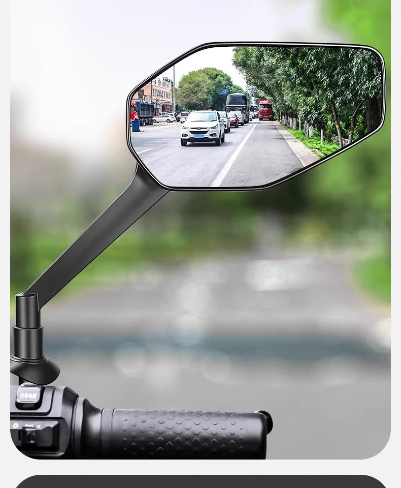 German Electric Vehicle Rearview Mirror 2026 New Model Electric Vehicle Reflector Suitable for Bird and Aima Universal Rearview Mirror