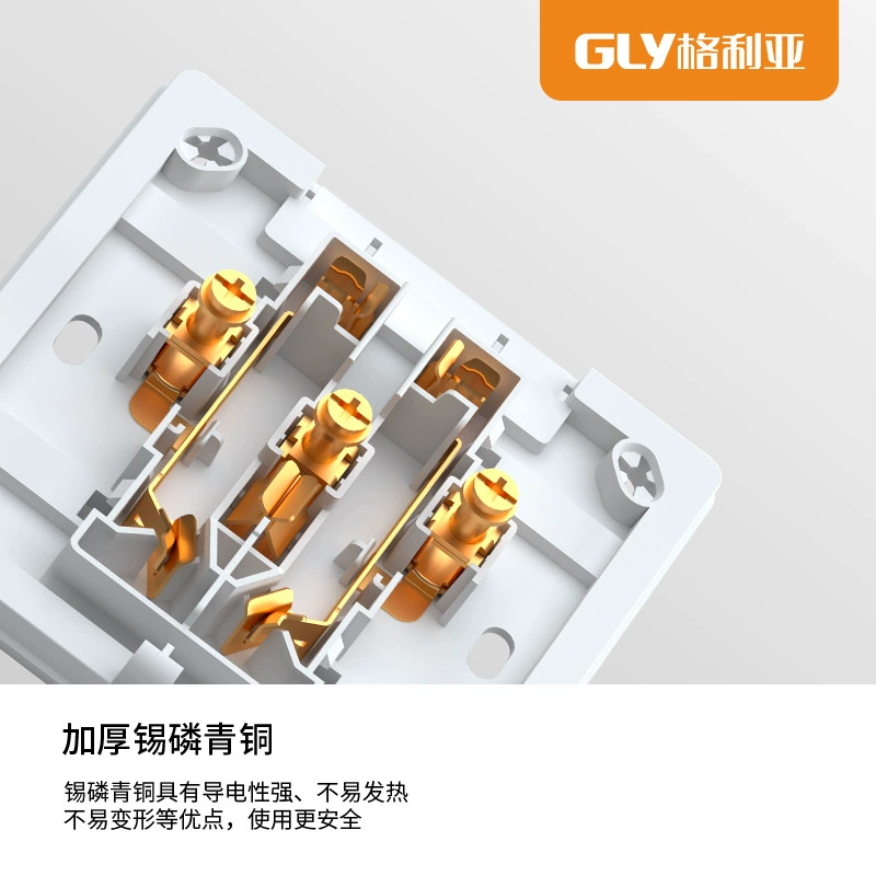Engineering Model Switch Switch Panel One Five -hole socket with switches, ten holes, fifty -hole bright line wholesale