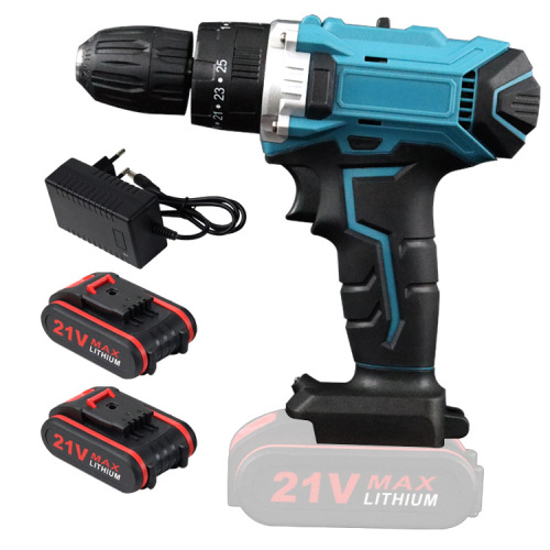 Industrial-grade multi-functional two-speed hand drill 21V two-speed lithium electric drill Rechargeable handheld electric screwdriver manufacturer