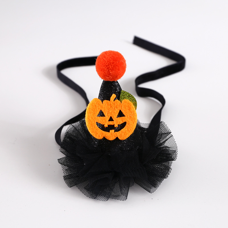 Mascota Halloween calabaza sombrero gato perro conejo fiesta fantasma Accesorios Sombrero tridimensional Comercio exterior Festival al por mayor