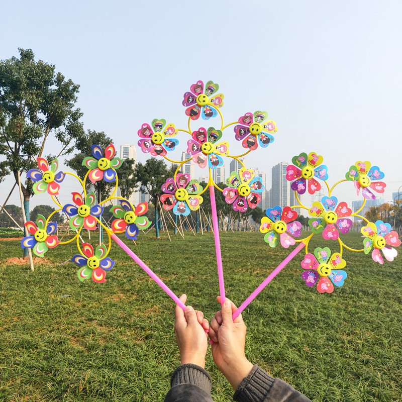 cartoon windmill toy