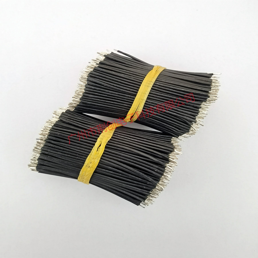 供应生产1007 22AWG电子线 连接上锡线 端子线束