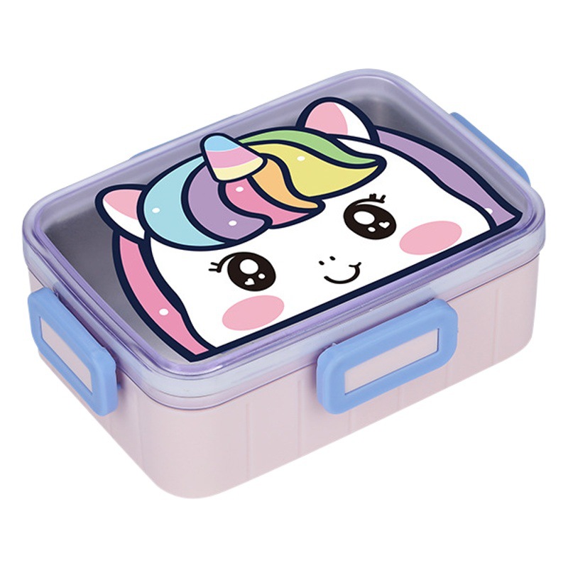 Transfronterizo aislamiento estudiante cantina compartimiento de acero inoxidable caja de almuerzo de oficina caja de almuerzo