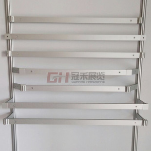 Canton Fair Exhibition Bracket Slot Hanging Clothes Bracket Exhibition Bracket Opening Hanging Rod Display Bracket